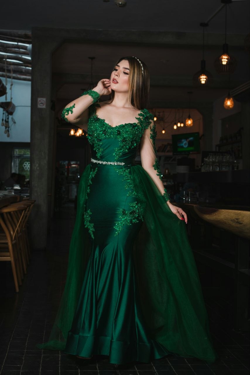 Green Dress 02 - Aria Tailoring Brisbane